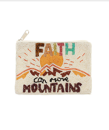 Faith Coin Pouch