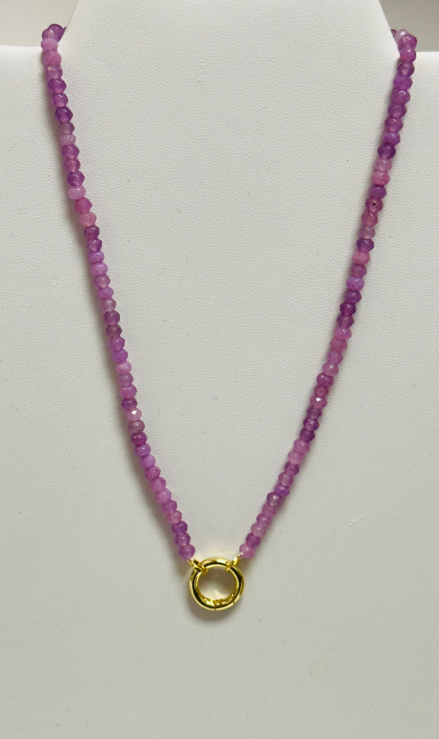 Semi Precious Bead Necklace