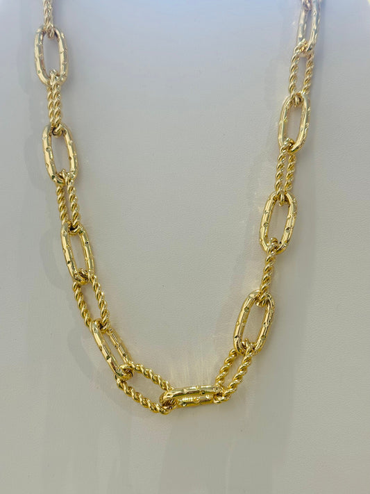 Diamond cut link