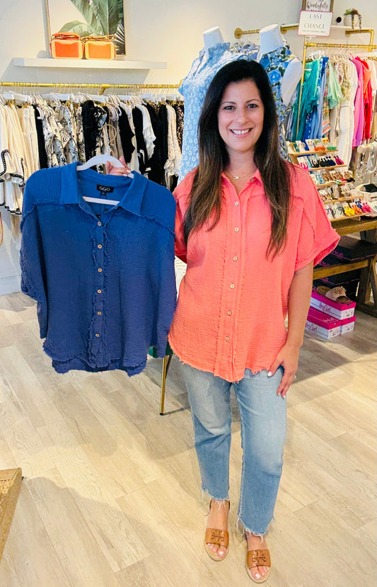 Surfside Gauze Top