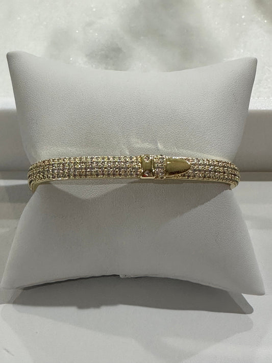 Belt Pave Cuff