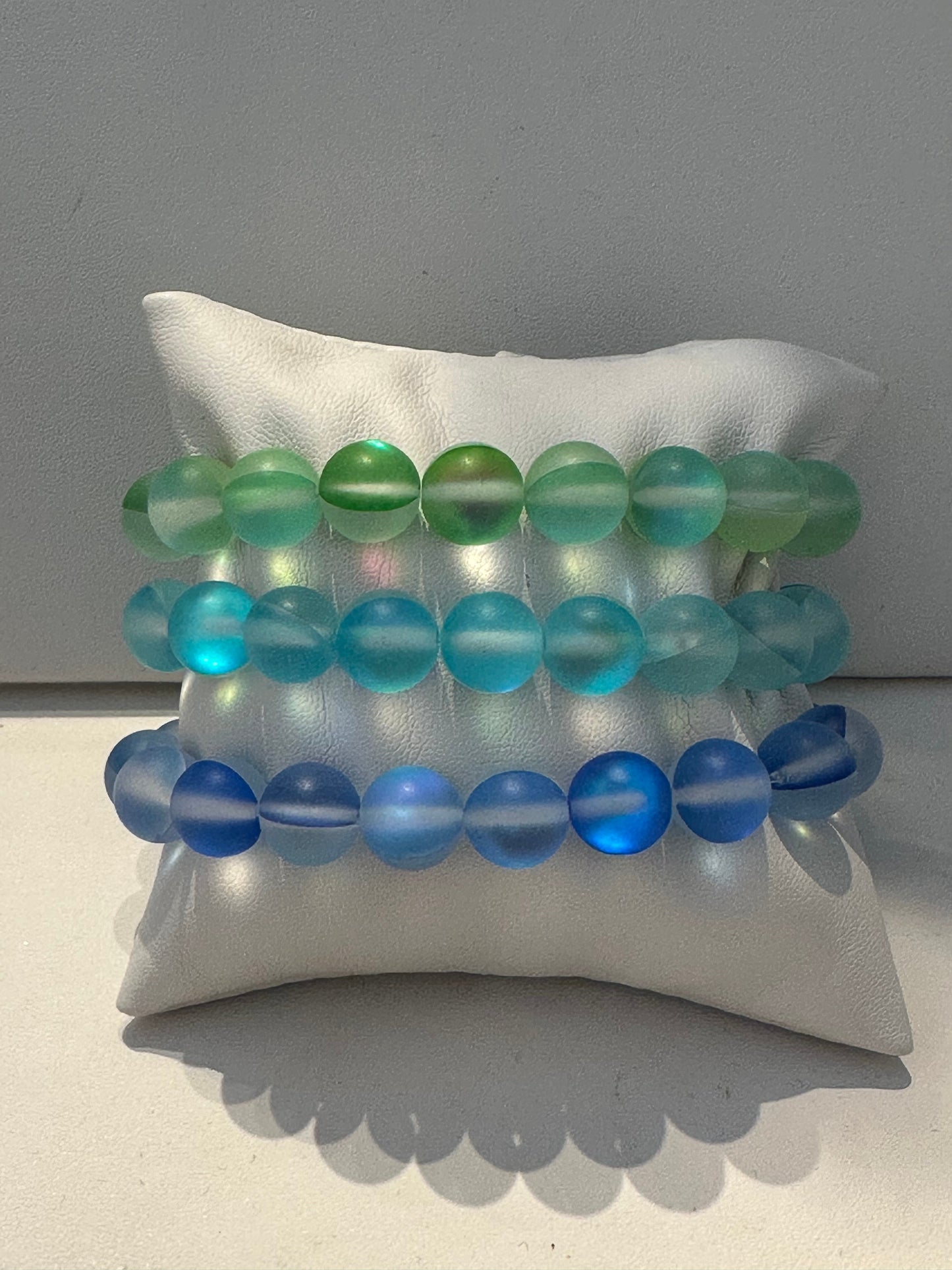 Mermaid Glass Bead Bracelet