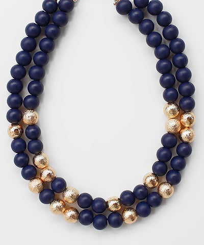 Wood Bead Necklace