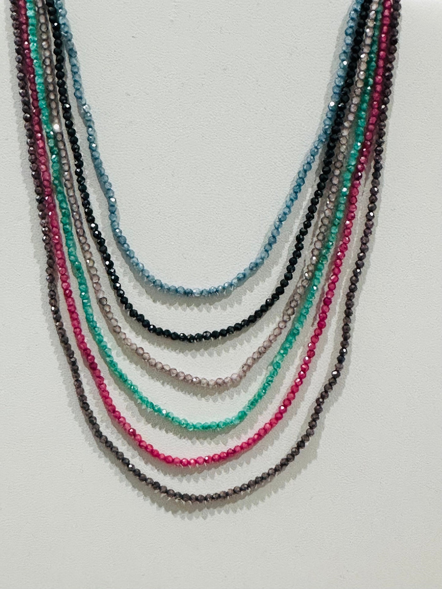 CZ layering Necklace