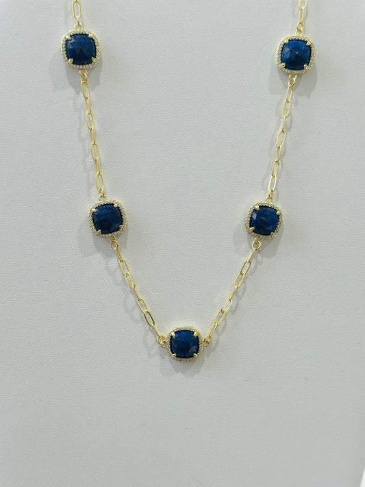 Semi precious stone necklace