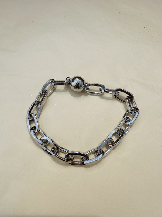 Paper clip Link Bracelet