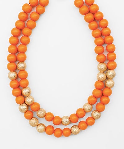 Wood Bead Necklace