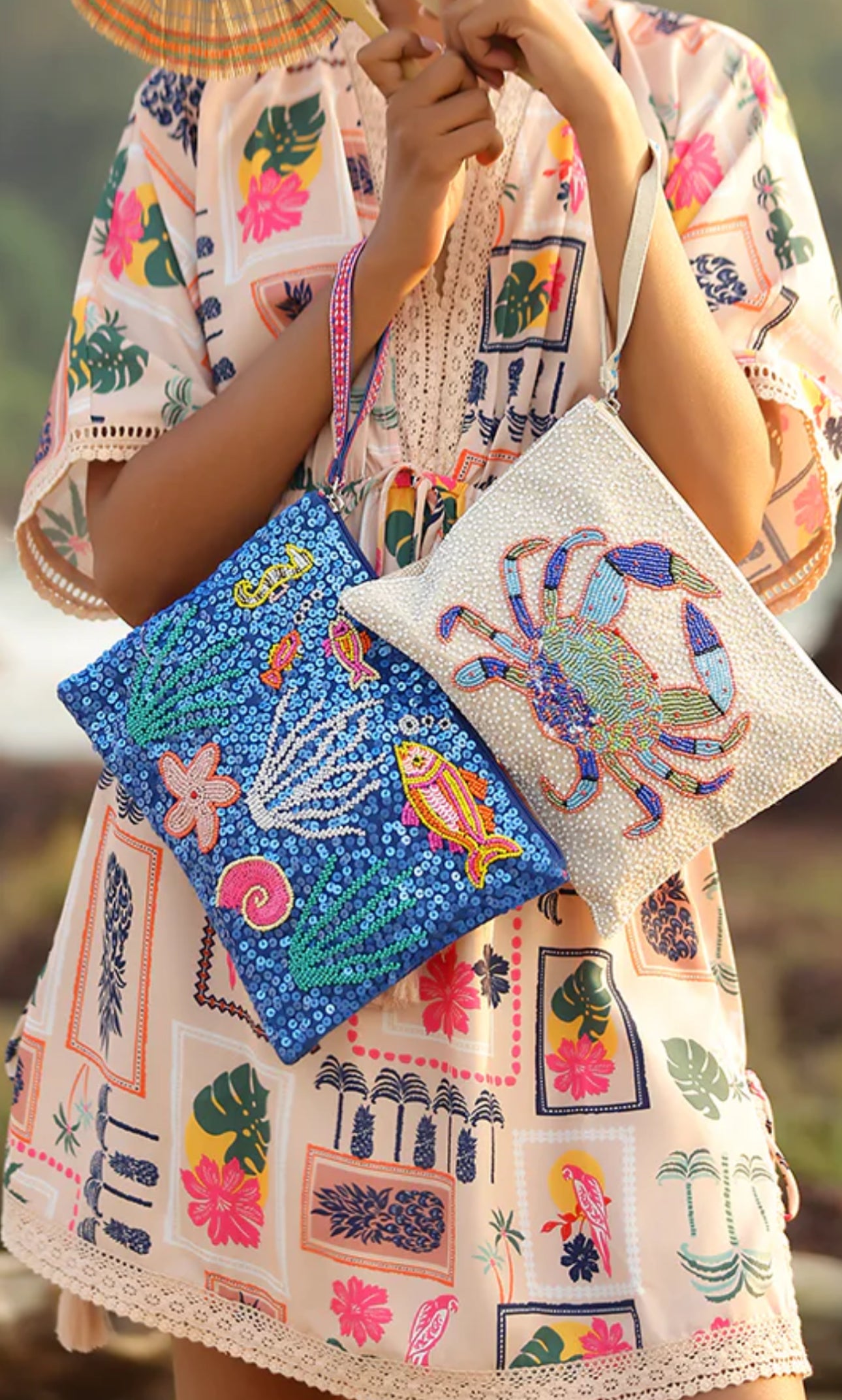 Coastal Beaded Wristlets