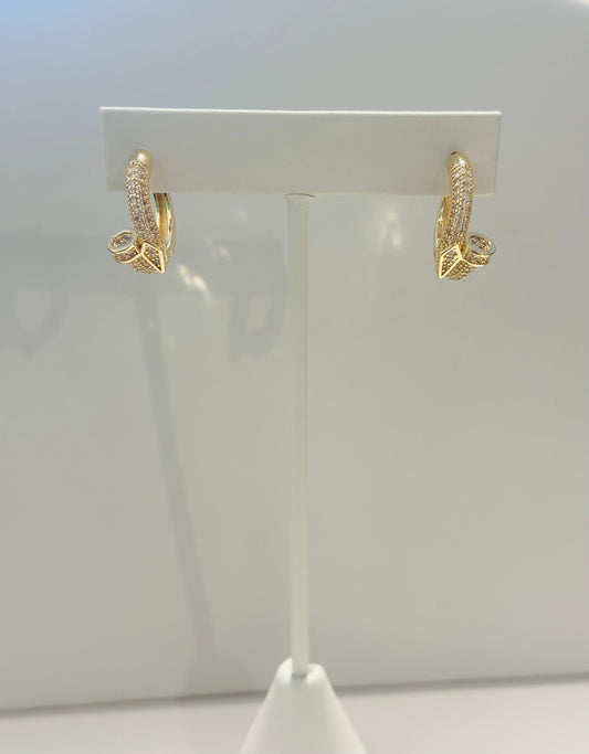Mini Nail head Hoops