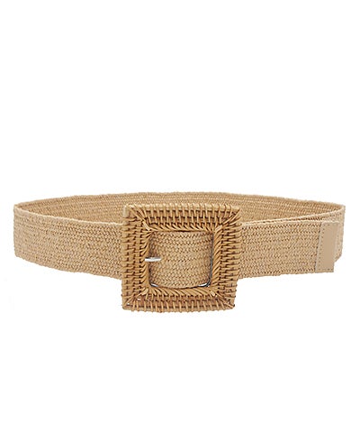 Square Rattan Belt