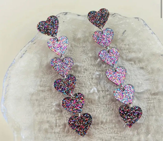 Glitter Hearts
