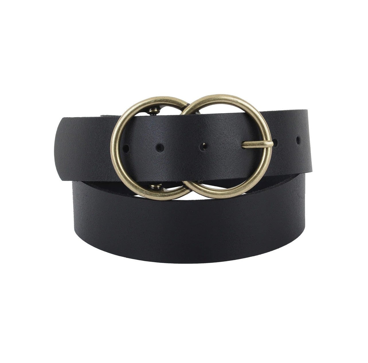 Double Circle Buckle Belt