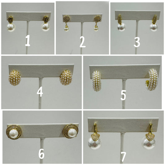 Pearl Earrings