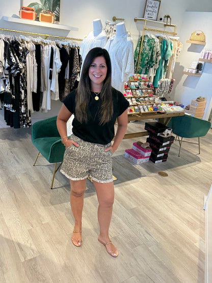 Cheetah Charm Shorts