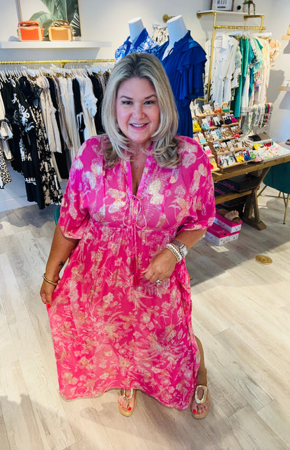 Butterfly Flower Kaftan