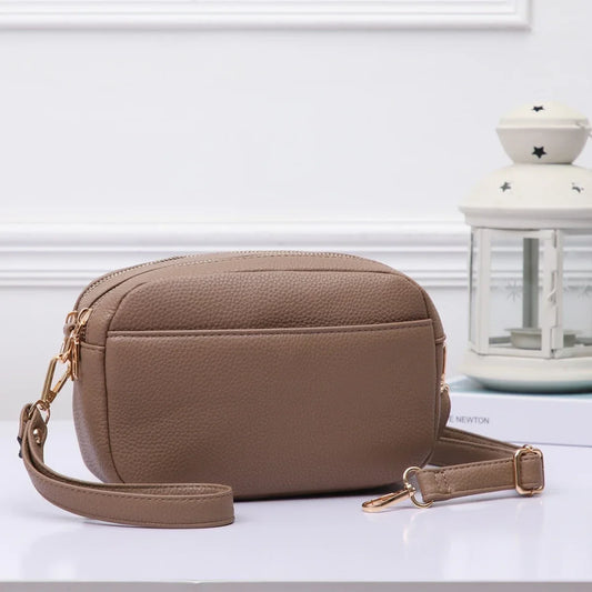 Double Zipper Crossbody