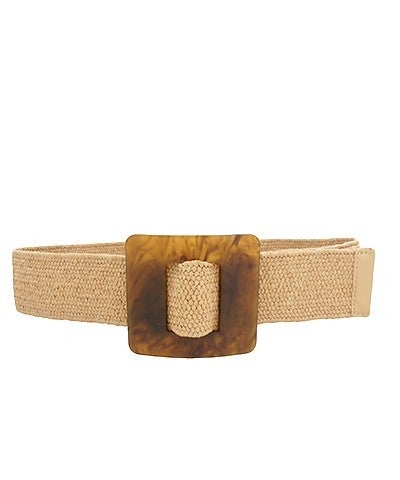 Buckle Straw Belt